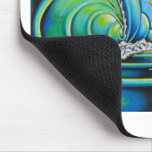 Surfer-Entwurf Mousepad (Ecke)