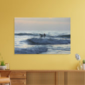 Surfer erwartet leinwanddruck (Insitu (Wohnzimmer))