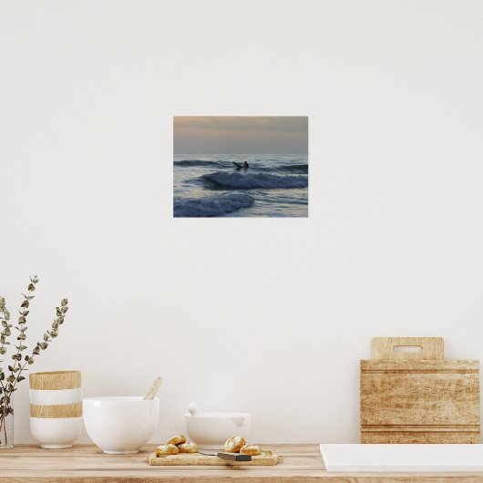 Surfer erwartet poster (Küche)