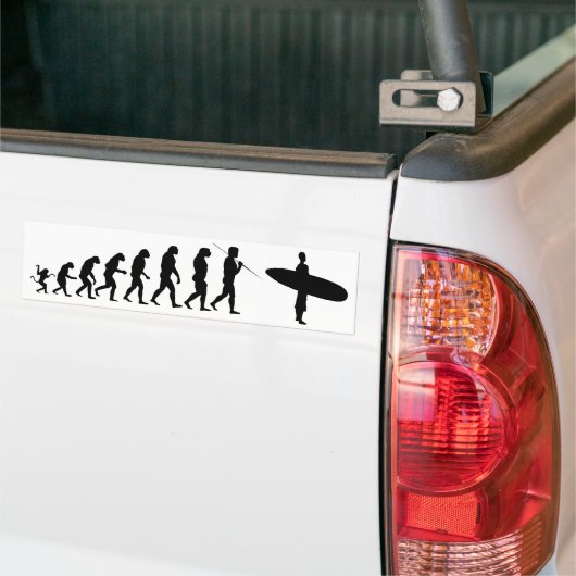 surfer_evolution autoaufkleber (Auf Lkw)