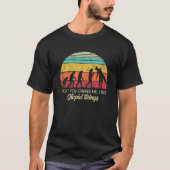 Surfer-Evolution, lustiger Stopp nach mir Surfen T-Shirt (Vorderseite)