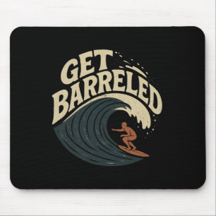 Surfer fängt eine Welle - Los geht's _2 Mousepad