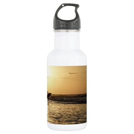 Surfer-Flasche Edelstahlflasche (Vorderseite)