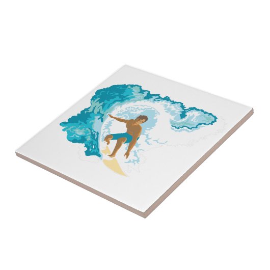 Surfer Fliese (Seite)