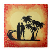 Surfer Fliese (Vorderseite)