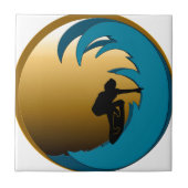 Surfer Fliese (Vorderseite)