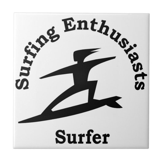 Surfer Fliese (Vorderseite)