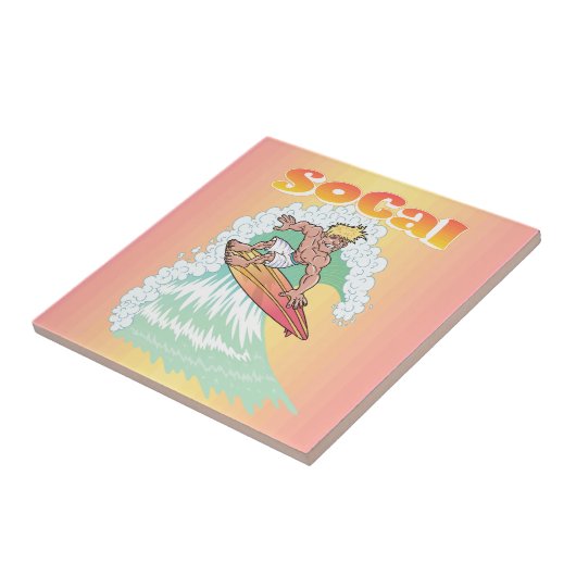 Surfer Fliese (Seite)