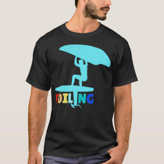Surfer Foiling Wing Foiling Lover Geschenk Idee 3 T-Shirt