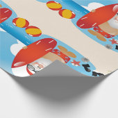 Surfer Geschenkpapier (Ecke)