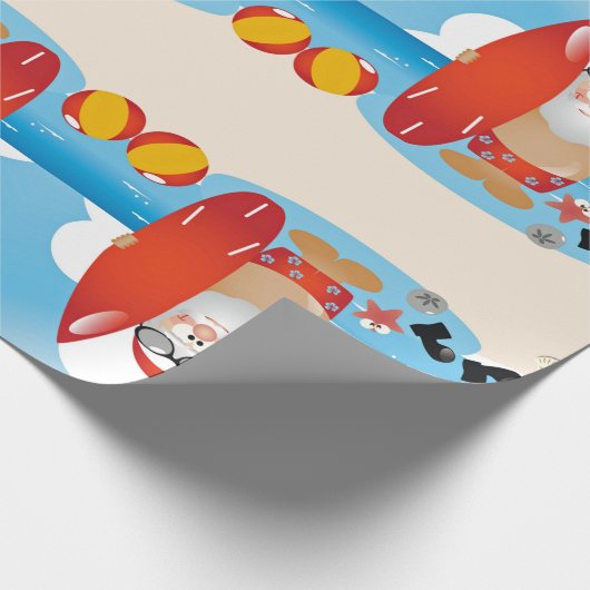 Surfer Geschenkpapier (Ecke)