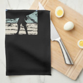 Surfer Geschirrtuch (Viertel Falte)