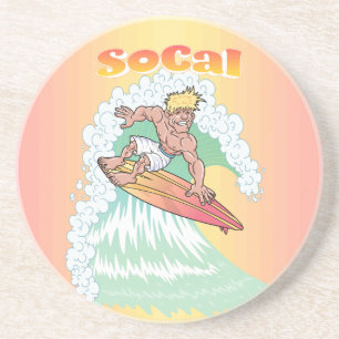 Surfer Getränkeuntersetzer