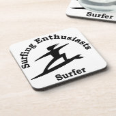 Surfer Getränkeuntersetzer (Linke Seite)