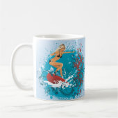 Surfer Girl 1 Tasse (Links)