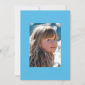 Surfer Girl Birthday Party Einladung (Rückseite)