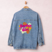 Surfer Girl-Blume Jeansjacke (Hangar)