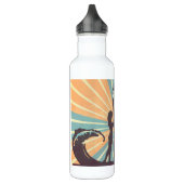 Surfer Girl Edelstahlflasche (Links)
