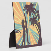 Surfer Girl Fotoplatte (Seite)