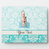 Surfer Girl Fotoplatte (Vorderseite)