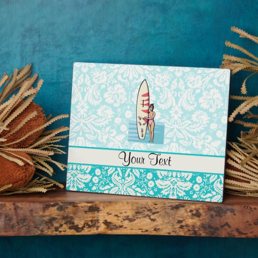 Surfer Girl Fotoplatte (Seite)