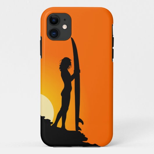 Surfer Girl iPhone 5 selten gibt Fall Case-Mate iPhone Hülle (Rückseite)