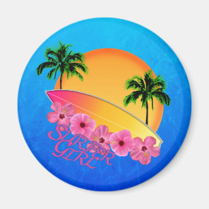 Surfer Girl Magnet