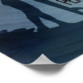 Surfer Girl mit Fitness Goals! Poster (Ecke)