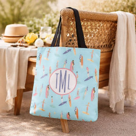 Surfer Girl Monogram Tasche