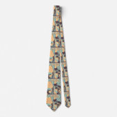 Surfer Girl Necktie Krawatte (Vorderseite)