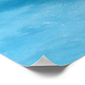 Surfer Girl Poster (Ecke)