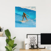 Surfer Girl Poster (Heimbüro)