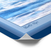 Surfer Girl Poster (Ecke)