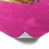 Surfer Girl Poster (Ecke)