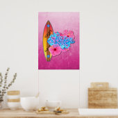 Surfer Girl Poster (Küche)