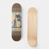 Surfer Girl Skateboard (Vorderseite)