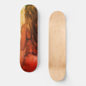 Surfer Girl Skateboard Deck (Vorderseite)