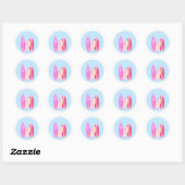 Surfer Girl Sticker (Blatt)