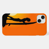 Surfer Girl Sunset iPhone Hülle (Rückseite (Horizontal))