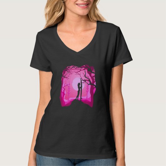 Surfer Girl Surfboard Retro Pink Surfing Premium T-Shirt (Vorderseite)
