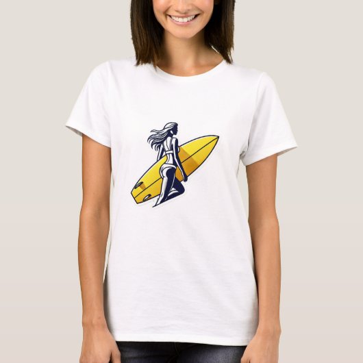 Surfer Girl T - Shirt (Vorderseite)