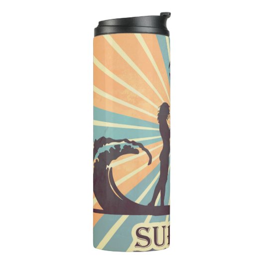 Surfer Girl Thermosbecher (Nach links gedreht)