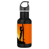 Surfer Girl Trinkflasche (Vorderseite)