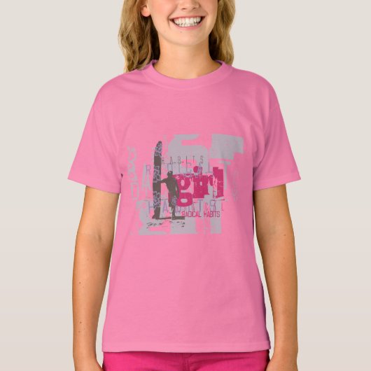Surfer Girl Tshirts und Geschenke (Vorderseite)