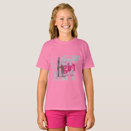 Surfer Girl Tshirts und Geschenke (Vorne ganz)