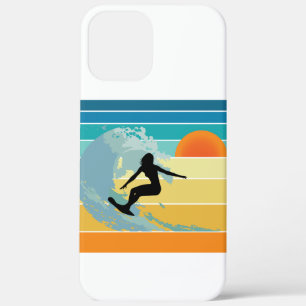 Surfer Girl Vintag Sunset Case-Mate iPhone Hülle