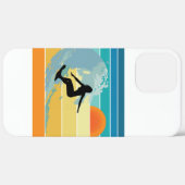 Surfer Girl Vintag Sunset Case-Mate iPhone Hülle (Hinten (horizontal))