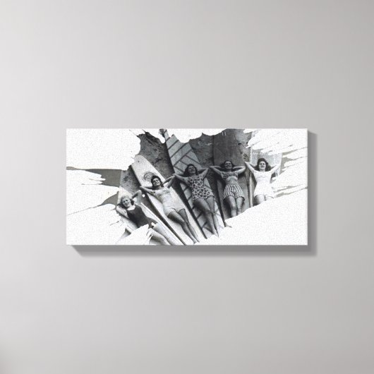 Surfer Girls | LEINWAND (Vorderseite)