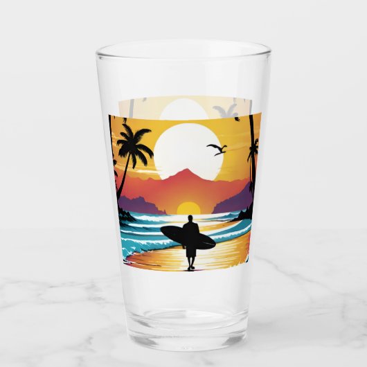 Surfer Glas (Vorderseite)