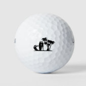 Surfer Golfball (Vorderseite)